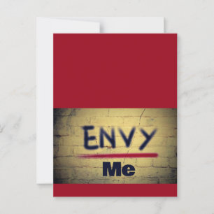 Carte Postale T-shirt ENVY