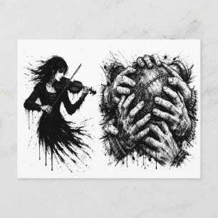 Carte Postale T‑Shirt Orkney Ba (édition Encre Hantée)