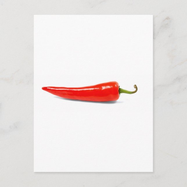 Carte Postale T-shirt piment chaud épice (Devant)