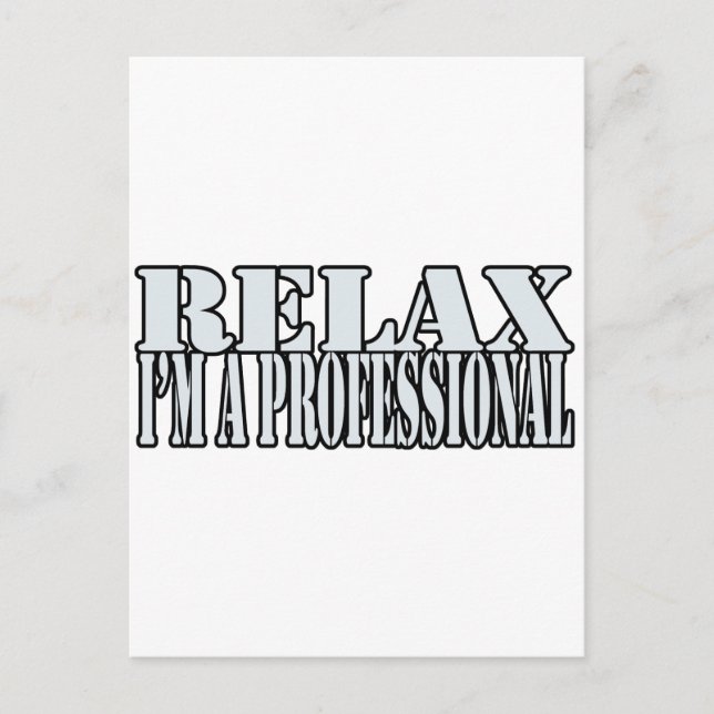 Carte Postale T-shirt Relax (Devant)