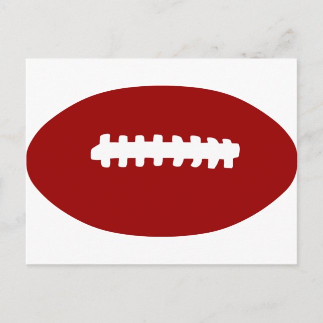 Carte Postale T-shirts de Football (Devant)