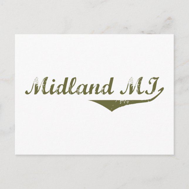 Carte Postale T-shirts de la révolution Midland (Devant)
