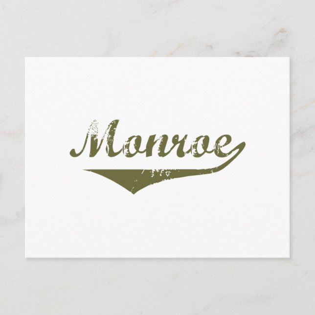 Carte Postale T-shirts de la révolution Monroe (Devant)