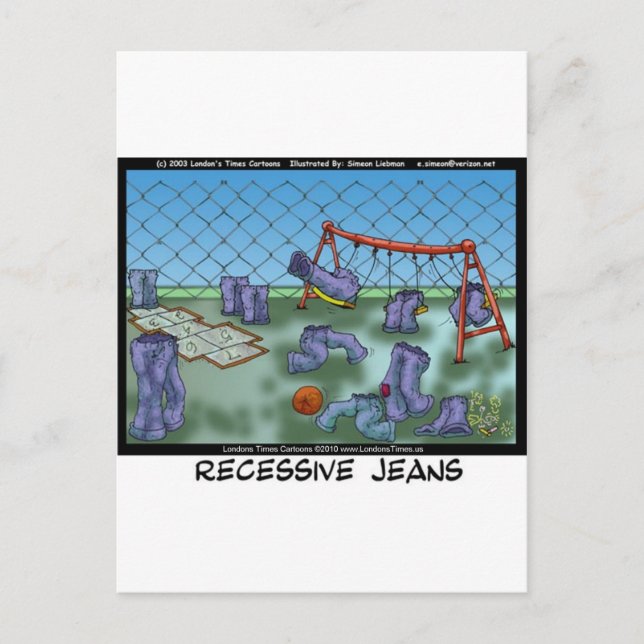Carte Postale T-shirts drôles et objets de collection pour les a (Devant)