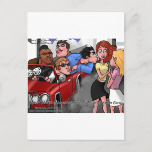 Carte Postale T-shirts drôles, mugs et cadeaux de gangs de baise