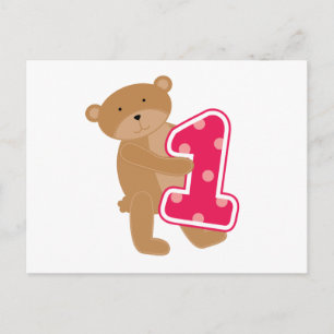 Carte Postale T-shirts et cadeaux 1er anniversaire