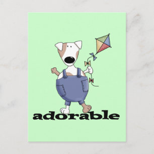 Carte Postale T-shirts et cadeaux adorables de chien