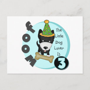 Carte Postale T-shirts et cadeaux Amoureux de les chiens 3e anni