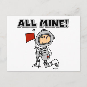 Carte Postale T-shirts et cadeaux Astronaute à Moi