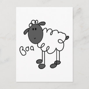 Carte Postale T-shirts et cadeaux Bêê du mouton