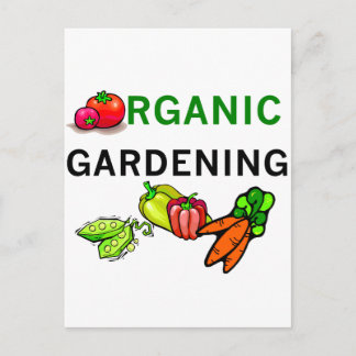 Carte Postale T-shirts et cadeaux bio de jardinage