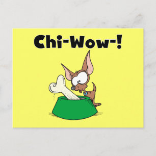Carte Postale T-shirts et Cadeaux Chihuhua Chi-Wow