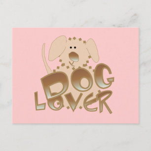 Carte Postale T-shirts et cadeaux d'amoureux des chiens de Brown