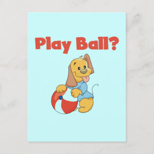 Carte Postale T-shirts et cadeaux de boule de jeu