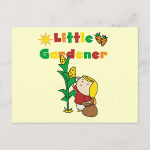 Carte Postale T-shirts et cadeaux de la petite fille Gardener