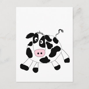 Carte Postale T-shirts et cadeaux de la vache de ferme