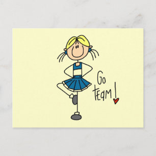 Carte Postale T-shirts et Cadeaux de MenEuse de Groupe de Stick 