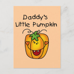 Carte Postale T-shirts et cadeaux de papa's Little Citrouille