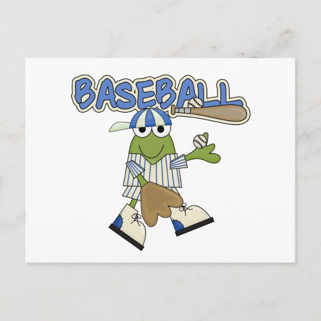 Carte Postale T-shirts et cadeaux de Pitcher de baseball de gren (Devant)