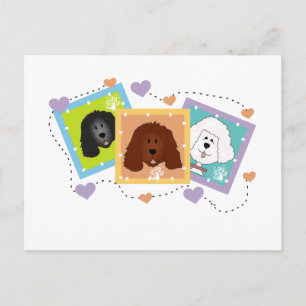 Carte Postale T-shirts et cadeaux de portraits de chien