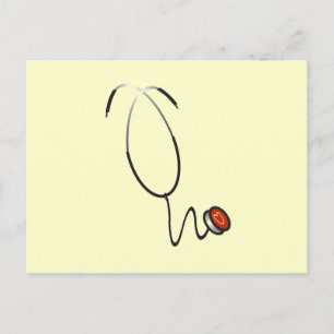 Carte Postale T-shirts et cadeaux de stéthoscope