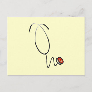 Carte Postale T-shirts et cadeaux de stéthoscope