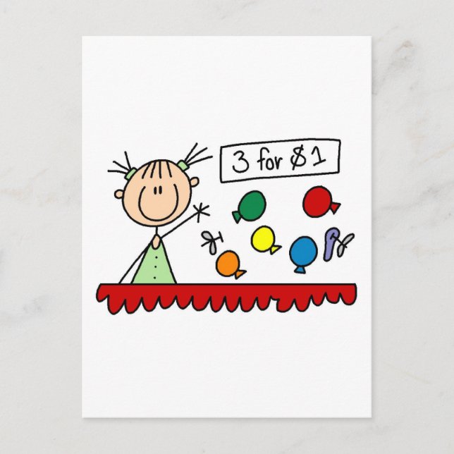 Carte Postale T-shirts et cadeaux des Jeux du Carnaval (Devant)