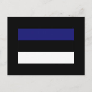 Carte Postale T-shirts et cadeaux du Drapeau estonien