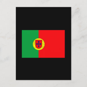 Carte Postale T-shirts et cadeaux du Drapeau portugais