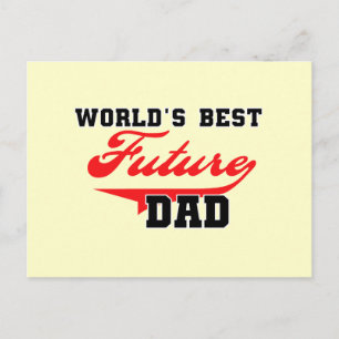 Carte Postale T-shirts et cadeaux du meilleur futur papa du mond