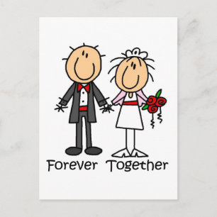 Carte Postale T-shirts et cadeaux Forever Together