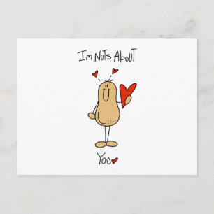 Carte Postale T-shirts et Cadeaux Fou de Toi