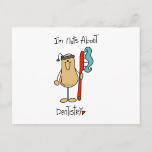 Carte Postale T-shirts et Cadeaux Fous de Dentisterie