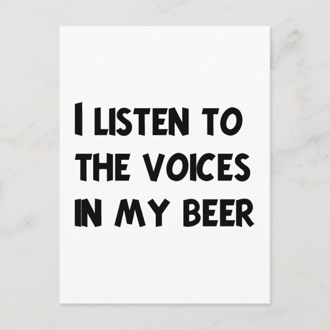 Carte Postale T-shirts et cadeaux Funny Bartender (Devant)