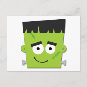 Carte Postale T-shirts et cadeaux Halloween Frankenstein