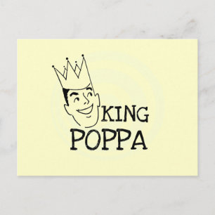 Carte Postale T-shirts et cadeaux King Poppa
