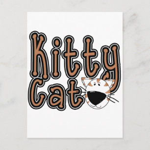 Carte Postale T-shirts et cadeaux mignons de chat de Kitty