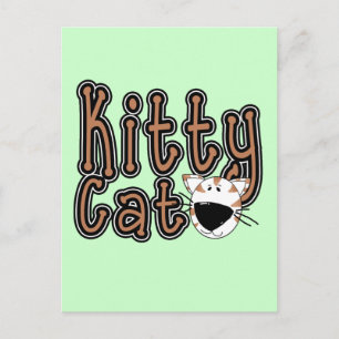 Carte Postale T-shirts et cadeaux mignons de chat de Kitty