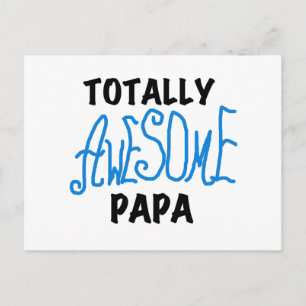 Carte Postale T-shirts et cadeaux Papa absolument géniaux