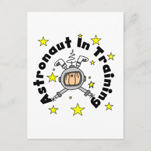 Carte Postale T-shirts et Cadeaux pour Astronaute en Formation