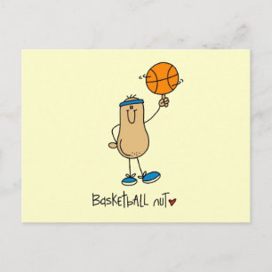 Carte Postale T-shirts et cadeaux pour fan de basket-ball