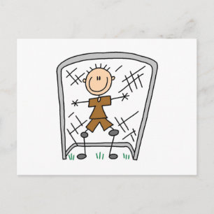 Carte Postale T-shirts et cadeaux pour gardiens de but masculins