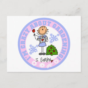 Carte Postale T-shirts et Cadeaux pour les Passionnés de Jardina