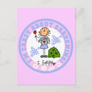 Carte Postale T-shirts et Cadeaux pour les Passionnés de Jardina