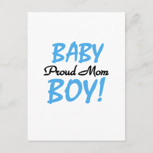 Carte Postale T-shirts et Cadeaux pour Maman Fière de Bébé Garço