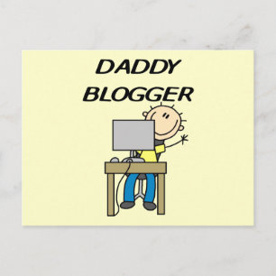 Carte Postale T-shirts et Cadeaux pour Papa Blogueur