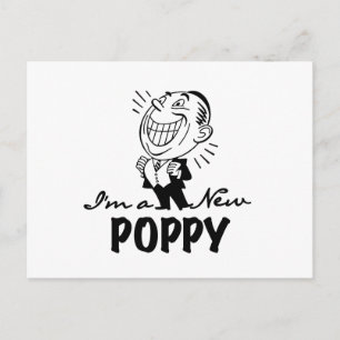 Carte Postale T-shirts et cadeaux Smiling New Poppy