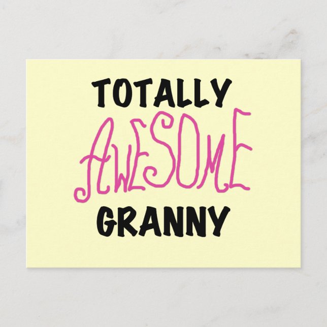 Carte Postale T-shirts et cadeaux totalement impressionnants de (Devant)