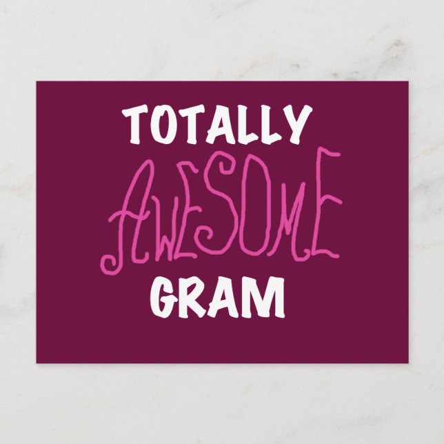 Carte Postale T-shirts et cadeaux totalement impressionnants de (Devant)