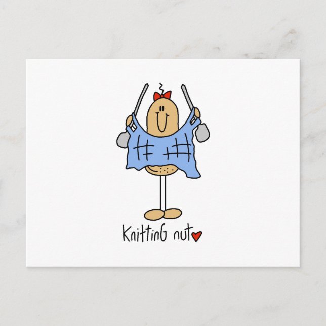 Carte Postale T-shirts et cadeaux tricot Nut (Devant)